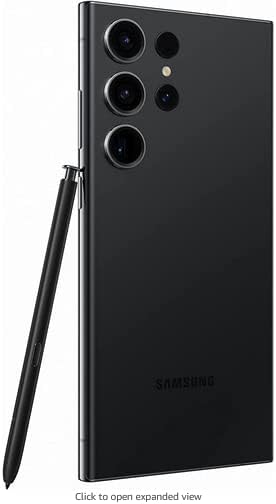 Samsung Galaxy S23 Ultra, 256GB, Phantom Black, 5G Mobile Phone, Dual SIM, Android Smartphone, 1 Year Manufacturer Warranty