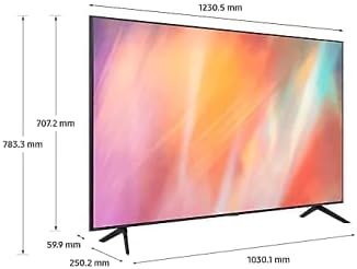 Samsung 55 Inches AU7000 Crystal UHD 4K Flat Smart TV (2023), Titan Gray, UA55AU7000UXZN