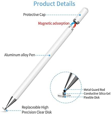Universal stylus pen for touch screens, touch pen for mobile screen, compatible for iOS and Android devices, iPad iPhone laptop Samsung phones and tablets, for Drawing and Handwriting