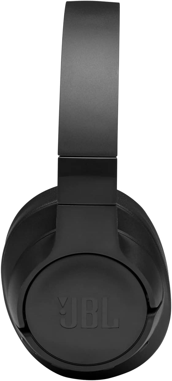 JBL Tune 760BT Wireless Over-Ear NC Headphones, Powerful Pure Bass Sound, ANC + Ambient Aware, 50H Battery, Hands-Free Call, Voice Assistant, Fast Pair - Black