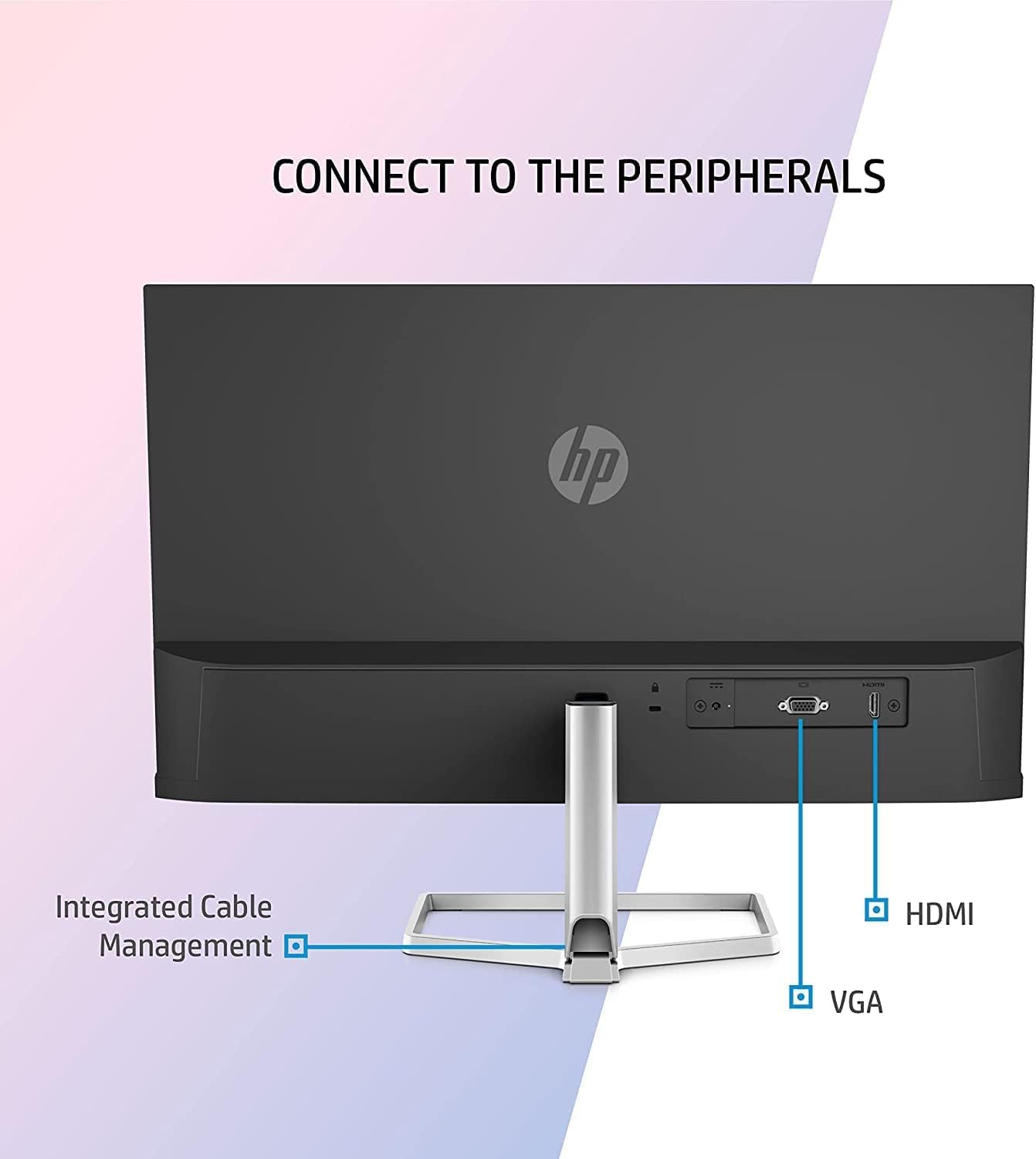 HP 27F & 24F Display Monitor LED, FHD, 27 Inches & 24 Inches, IPS, 2 HDMI ,1 VGA,AMD FREESYNC