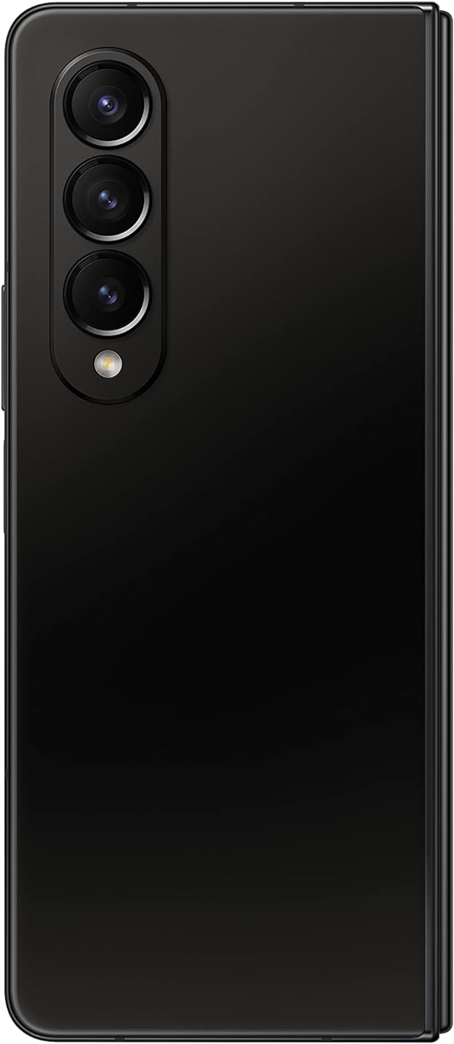 SAMSUNG Galaxy Z Fold 4 Cell Phone, Factory Unlocked Android Smartphone, 512GB, Flex Mode, Hands Free Video, Multi Window View, Foldable Display, S Pen Compatible, US Version, 2022, Phantom Black