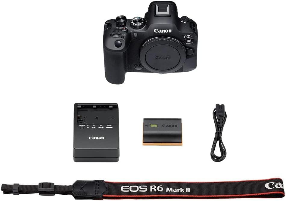 Canon EOS R6 Mark II Full Frame Mirrorless Camera Body, UAE version with official warranty