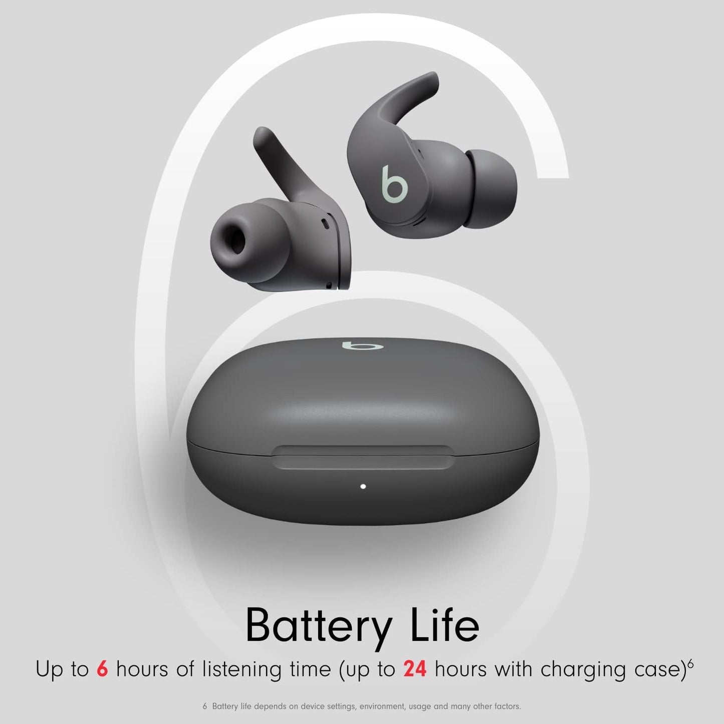 Beats Fit Pro – True Wireless Noise Cancelling Earbuds – Active Noise Cancelling - Sweat Resistant Earphones, Compatible with Apple & Android, Class 1 Bluetooth®, Built-in Microphone.