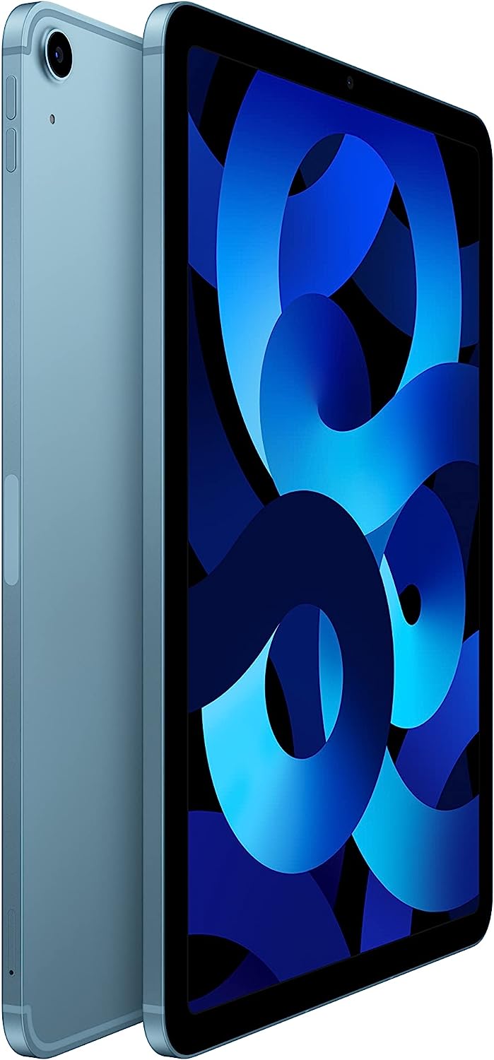 Apple 2022 10.9-inch iPad Air (Wi-Fi + Cellular, 256GB) - Blue (5th Generation)