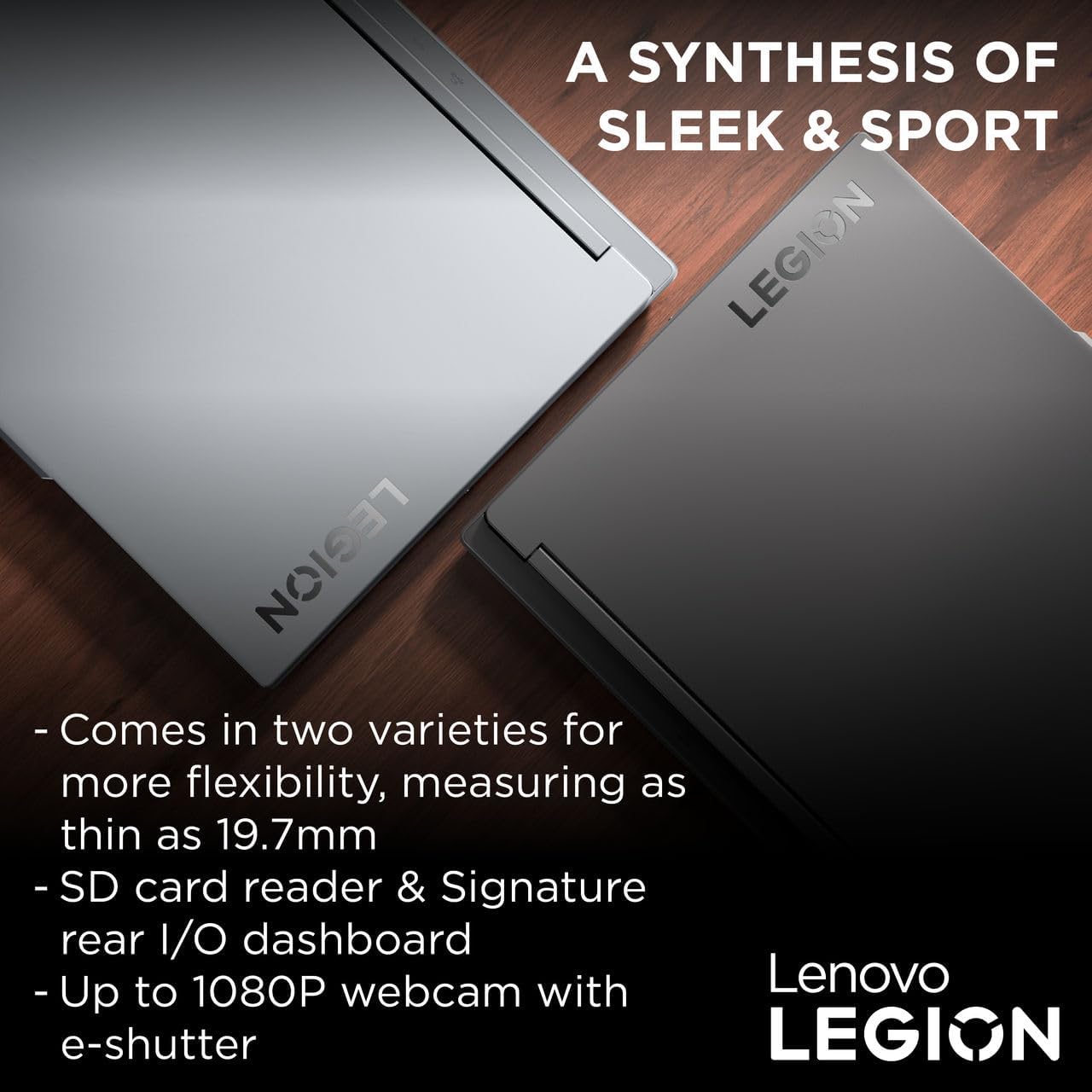 Lenovo Legion Slim 5 16IRH8 AI Gaming Laptop, 16"WQXGA 165Hz Display, Intel Core I7-13700H, 16GB RAM, 512GB SSD, NVIDIA GeForce RTX 4050 6GB GDDR6, Win11 Pro, Eng RGB, Storm Grey