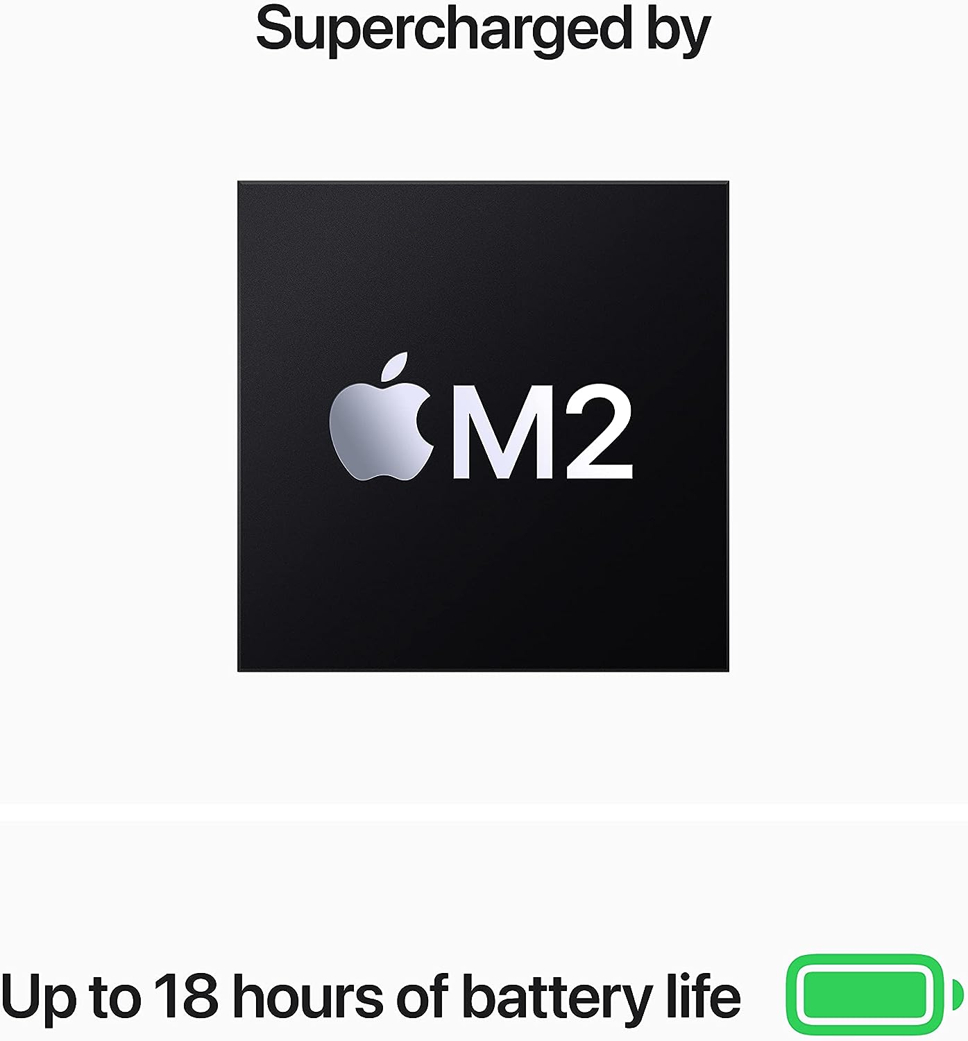 Apple 2022 MacBook Air with M2 chip: 13.6-inch Liquid Retina display, 8GB RAM, 256GB & 512GB SSD storage, 1080p FaceTime HD camera.