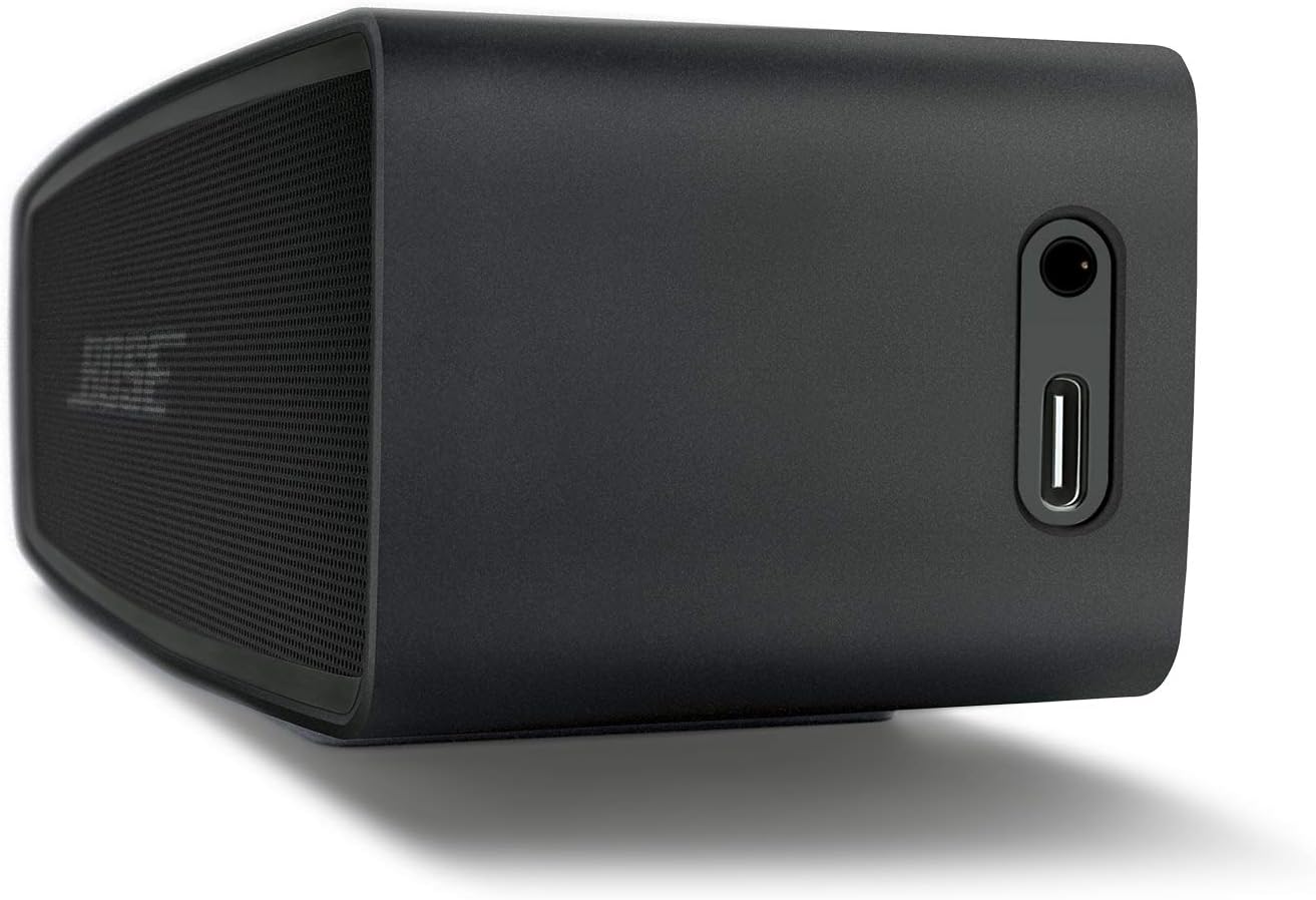 Bose Soundlink Mini Bluetooth Speaker II - Special Editions - Triple Black & Luke Silver, USB
