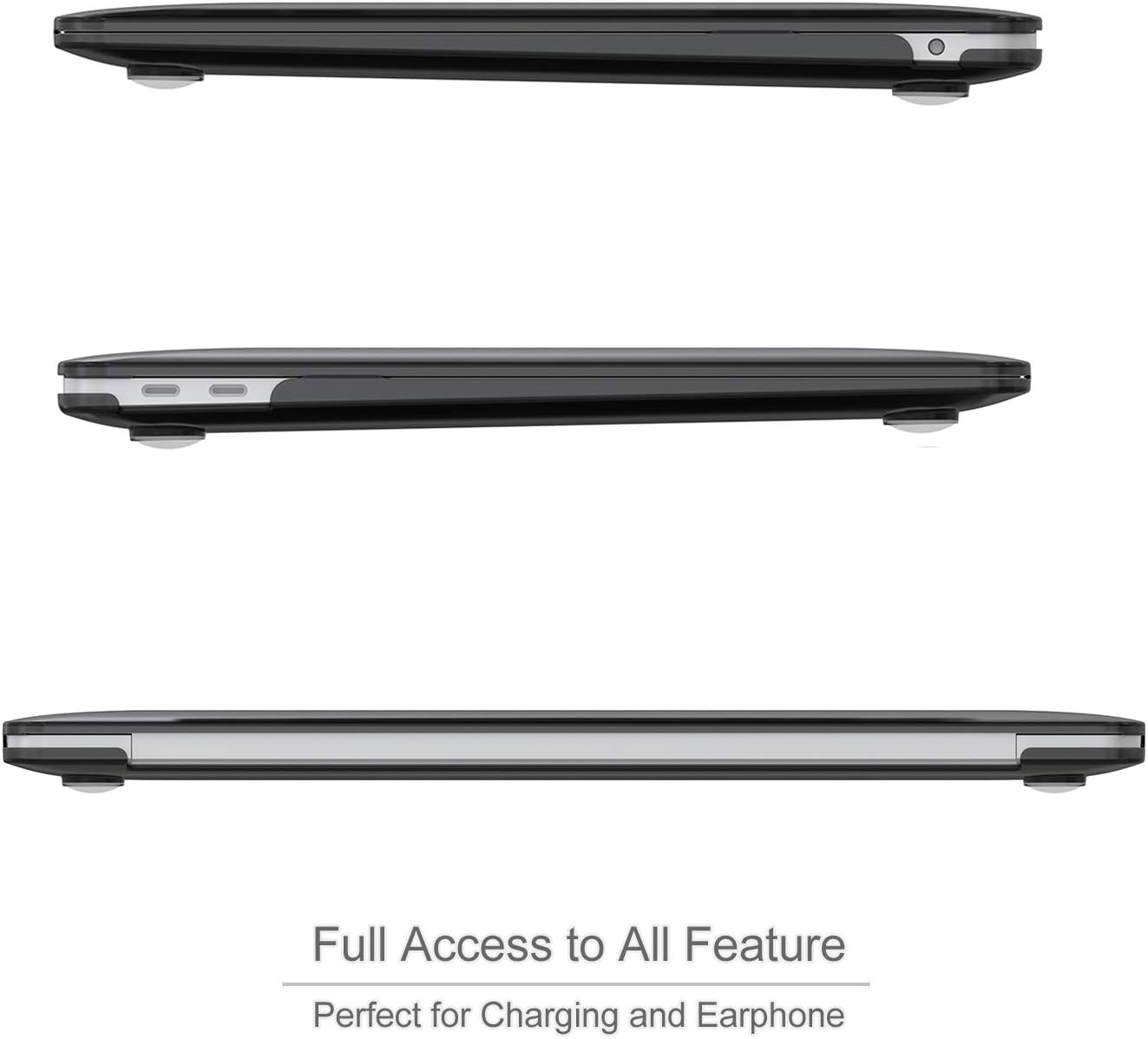 ProCase MacBook Air 13 Inch Case 2020 2019 2018 Release A2337 M1 A2179 A1932, Hard Case Shell Cover for MacBook Air 13-inch Model A2237 A2179 A1932 with Keyboard Skin Cover