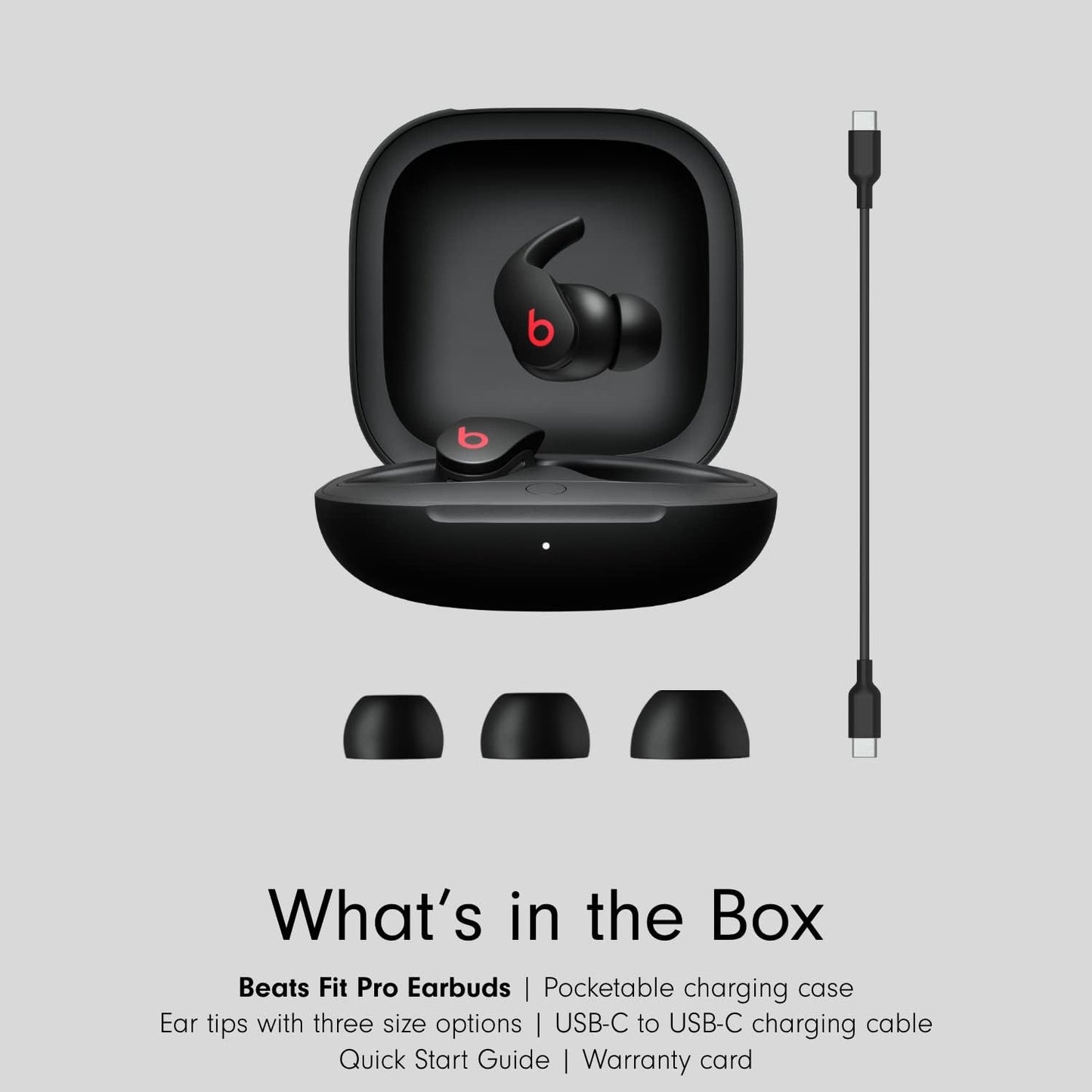 Beats Fit Pro – True Wireless Noise Cancelling Earbuds – Active Noise Cancelling - Sweat Resistant Earphones, Compatible with Apple & Android, Class 1 Bluetooth®, Built-in Microphone.