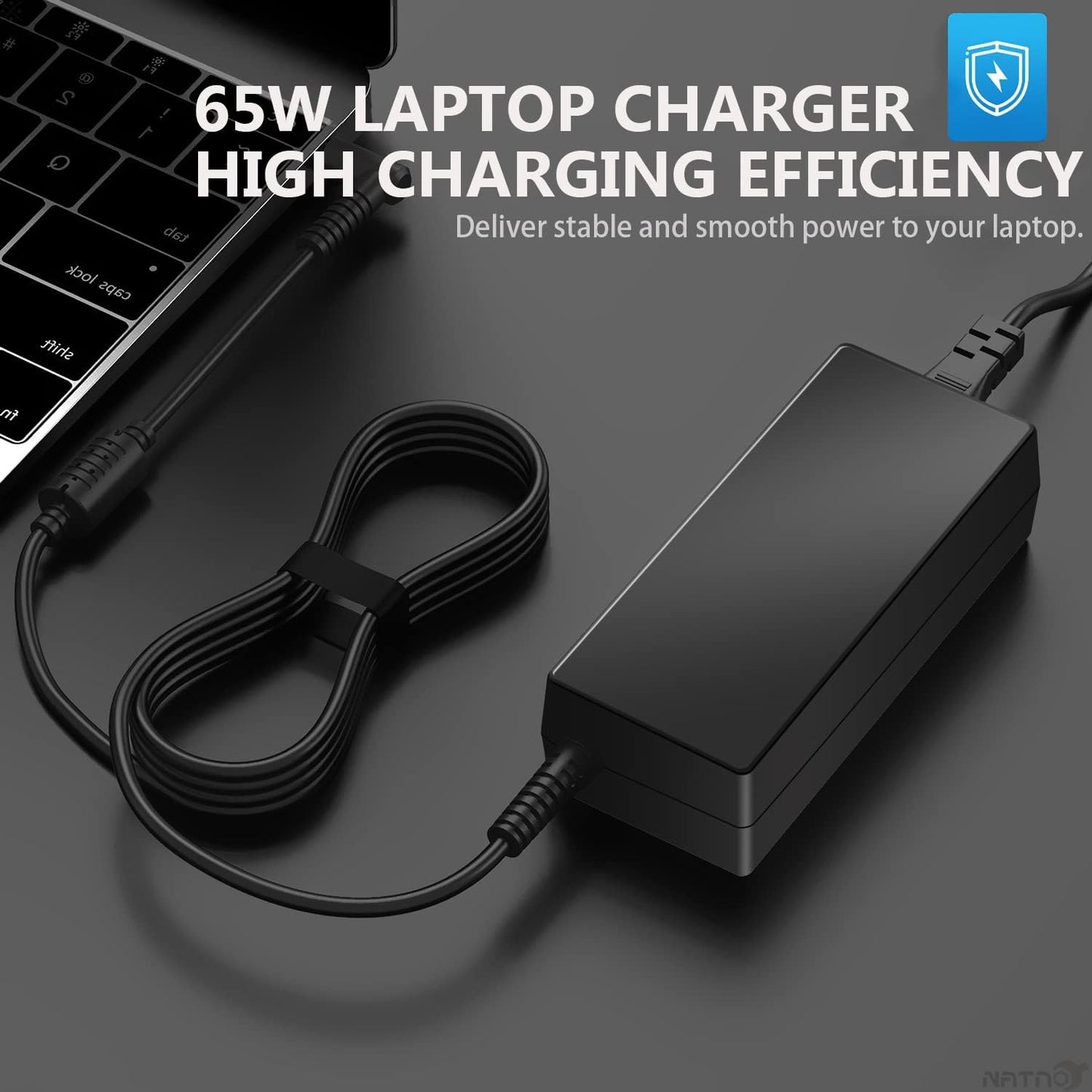 HP Blue Pin ADAPTER 65W 45W Laptop Charger for HP Notebook 15 Charger, Pavilion x360, Envy, Spectre, Elitebook 840 850 845 830 820 G8 G7 G6, ProBook Laptop With Power Supply Cord, HP Blue Tip AC Adapter