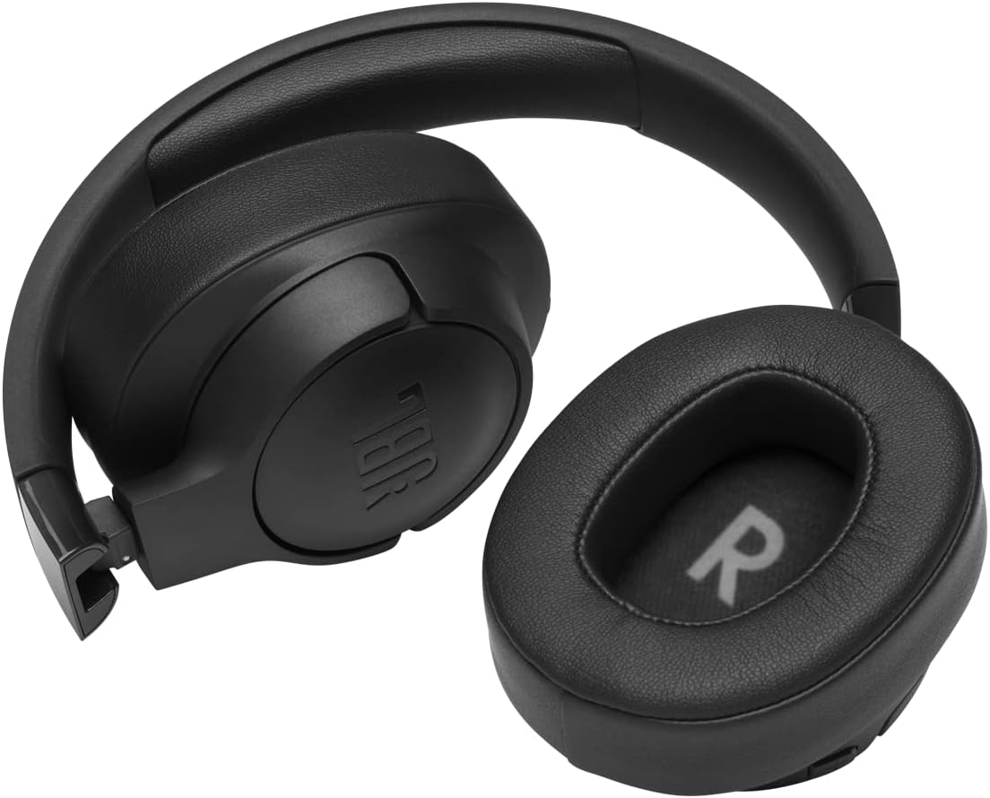 JBL Tune 760BT Wireless Over-Ear NC Headphones, Powerful Pure Bass Sound, ANC + Ambient Aware, 50H Battery, Hands-Free Call, Voice Assistant, Fast Pair - Black