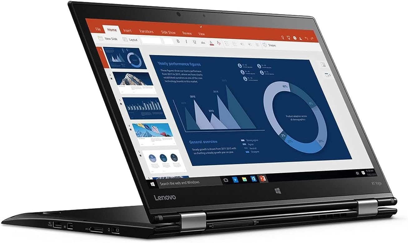 Lenovo ThinkPad X1 Yoga Business 2in1 Laptop intel Core i5 & i7 -8th Generation CPU 16GB RAM 256GB & 512GB Solid State Drive (SSD) 14.1 inch Touchscreen Windows 11 Professional RENEWED