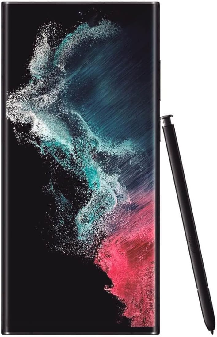 SAMSUNG Galaxy S22 Ultra 5G Mobile Phone 256GB SIM Free Android Smartphone Phantom Black - International Version