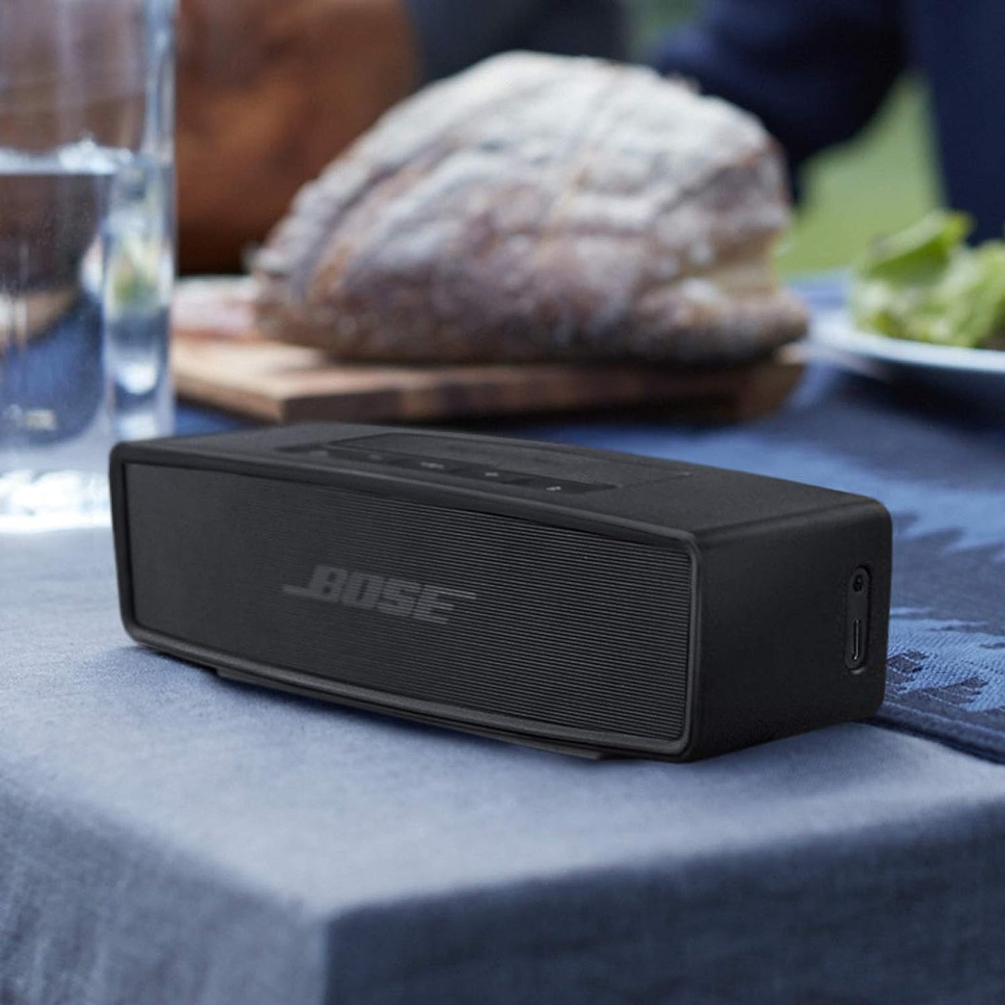 Bose Soundlink Mini Bluetooth Speaker II - Special Editions - Triple Black & Luke Silver, USB