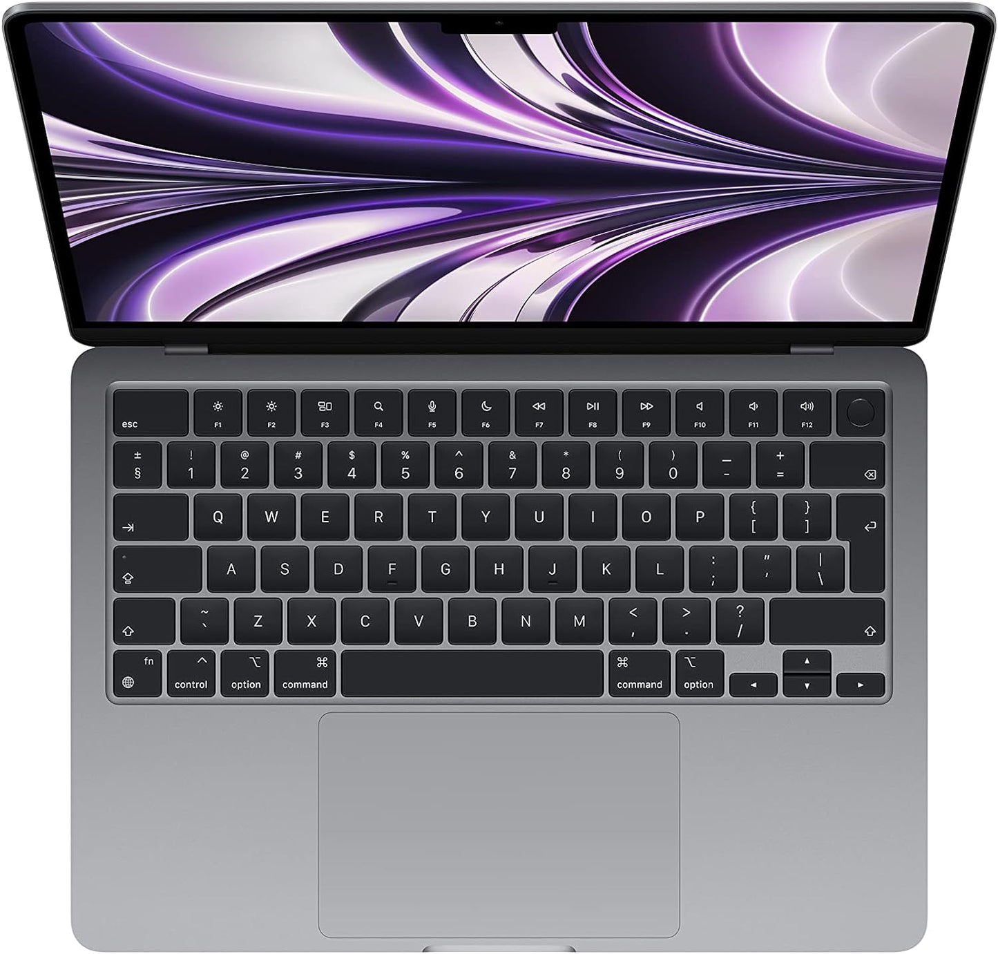 Apple 2022 MacBook Air with M2 chip: 13.6-inch Liquid Retina display, 8GB RAM, 256GB & 512GB SSD storage, 1080p FaceTime HD camera.