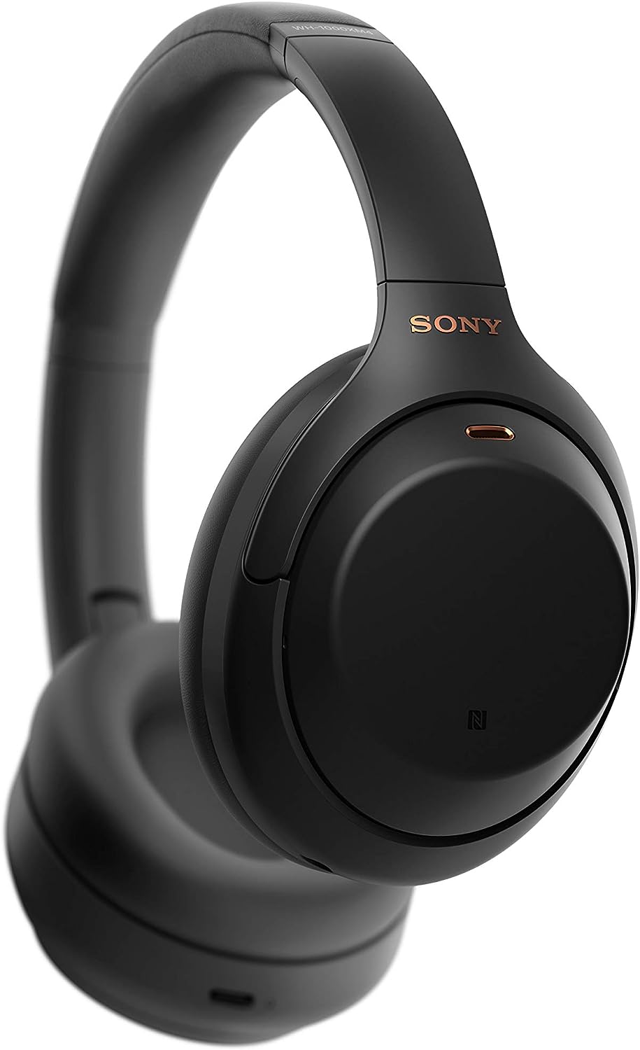Sony WH-1000Xm4 Wireless Noise Cancelling Bluetooth Over-Ear Headphones With Speak To Chat Function And Mic For Phone Call, Black, Universal