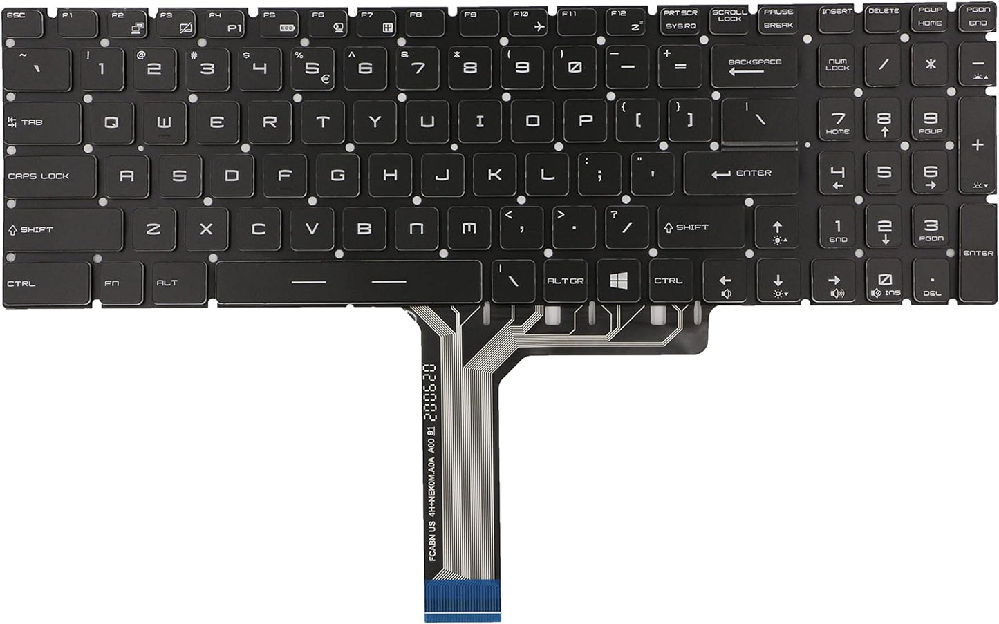 MacBook, Dell, ASUS, MSI, HP, Lenovo Laptop Replacement Keyboards