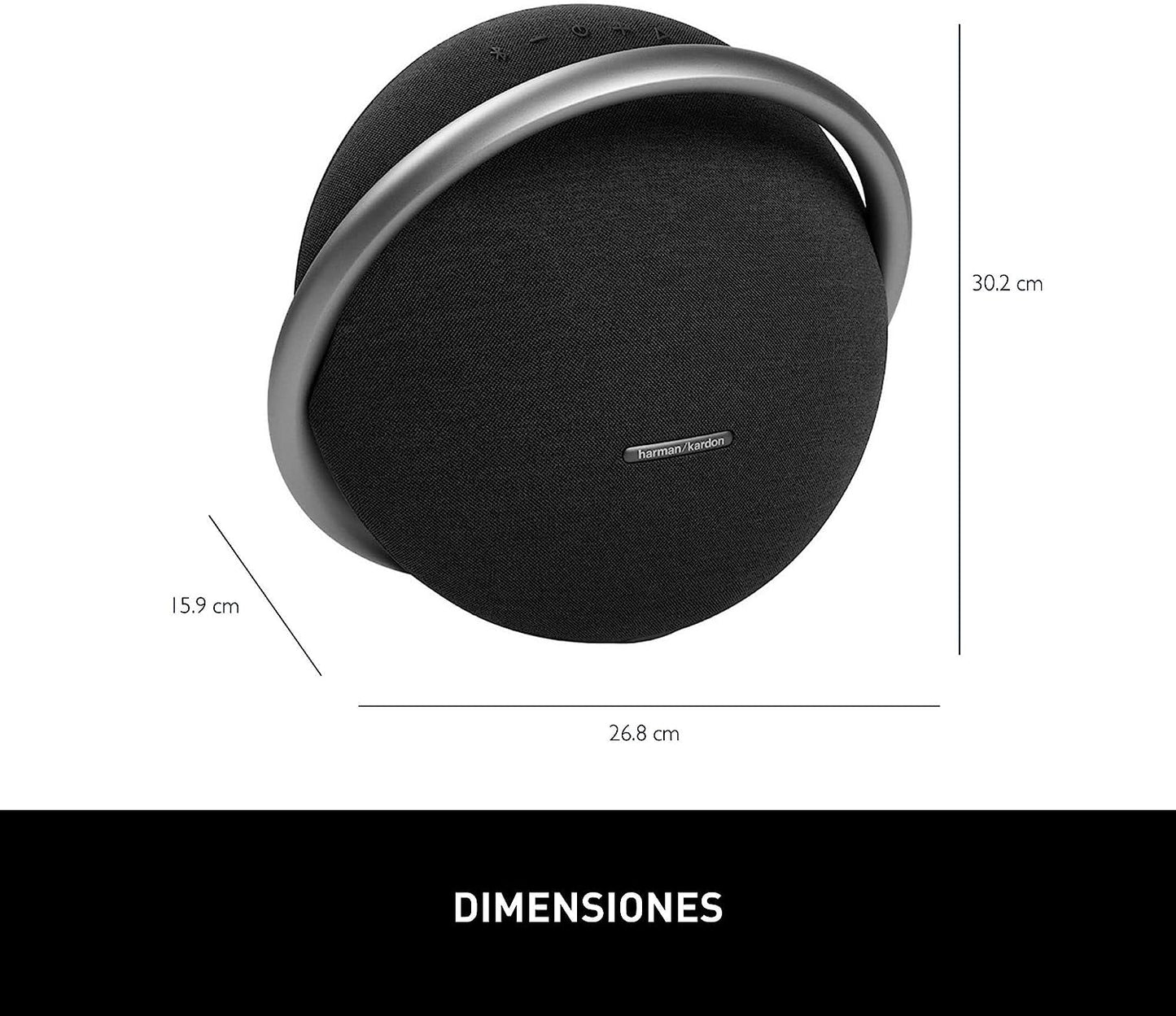 Harman Kardon Onyx Studio 7 Bluetooth Wireless Portable Speaker - 8 Hours Music Play time
