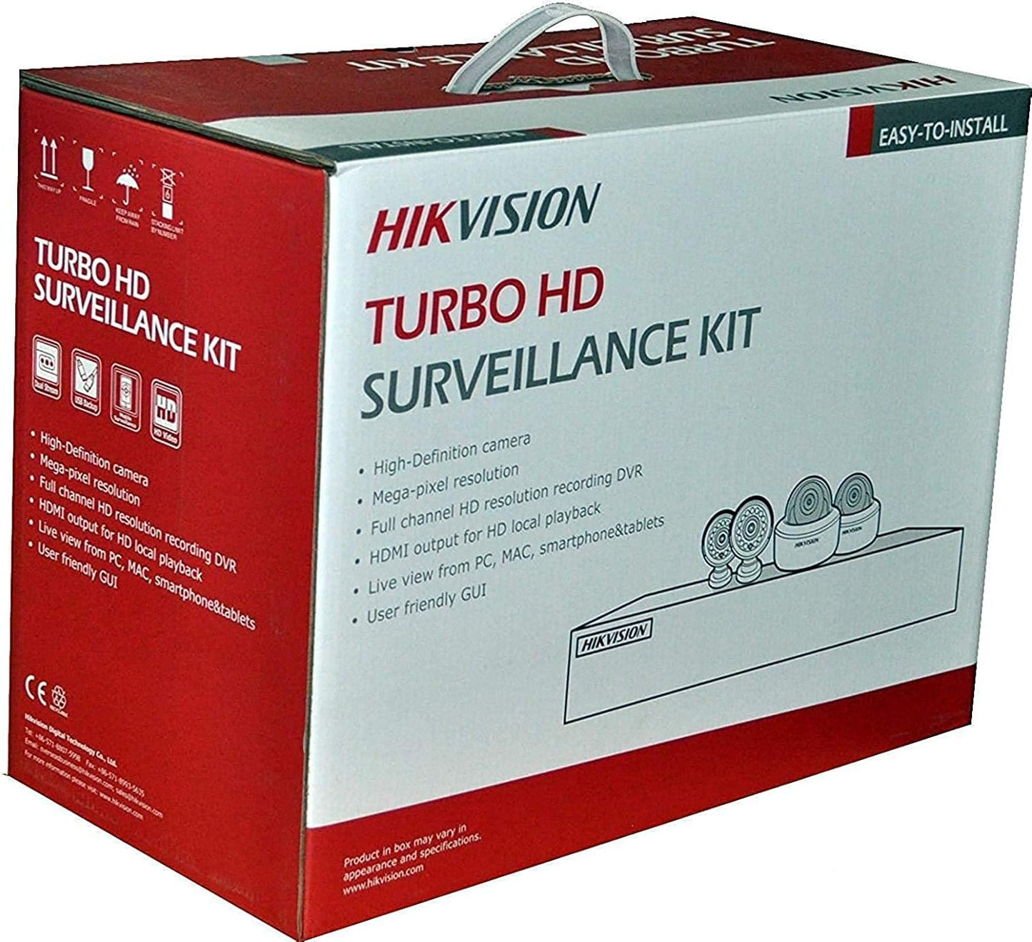 Hikvision CCTV Cameras & 4 & 8-Channel DVR 1080P - Full HD