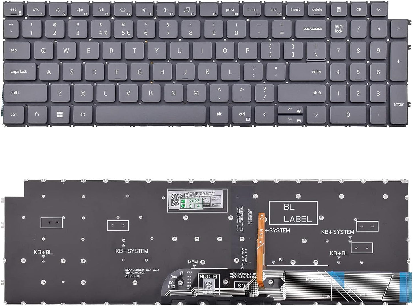 MacBook, Dell, ASUS, MSI, HP, Lenovo Laptop Replacement Keyboards