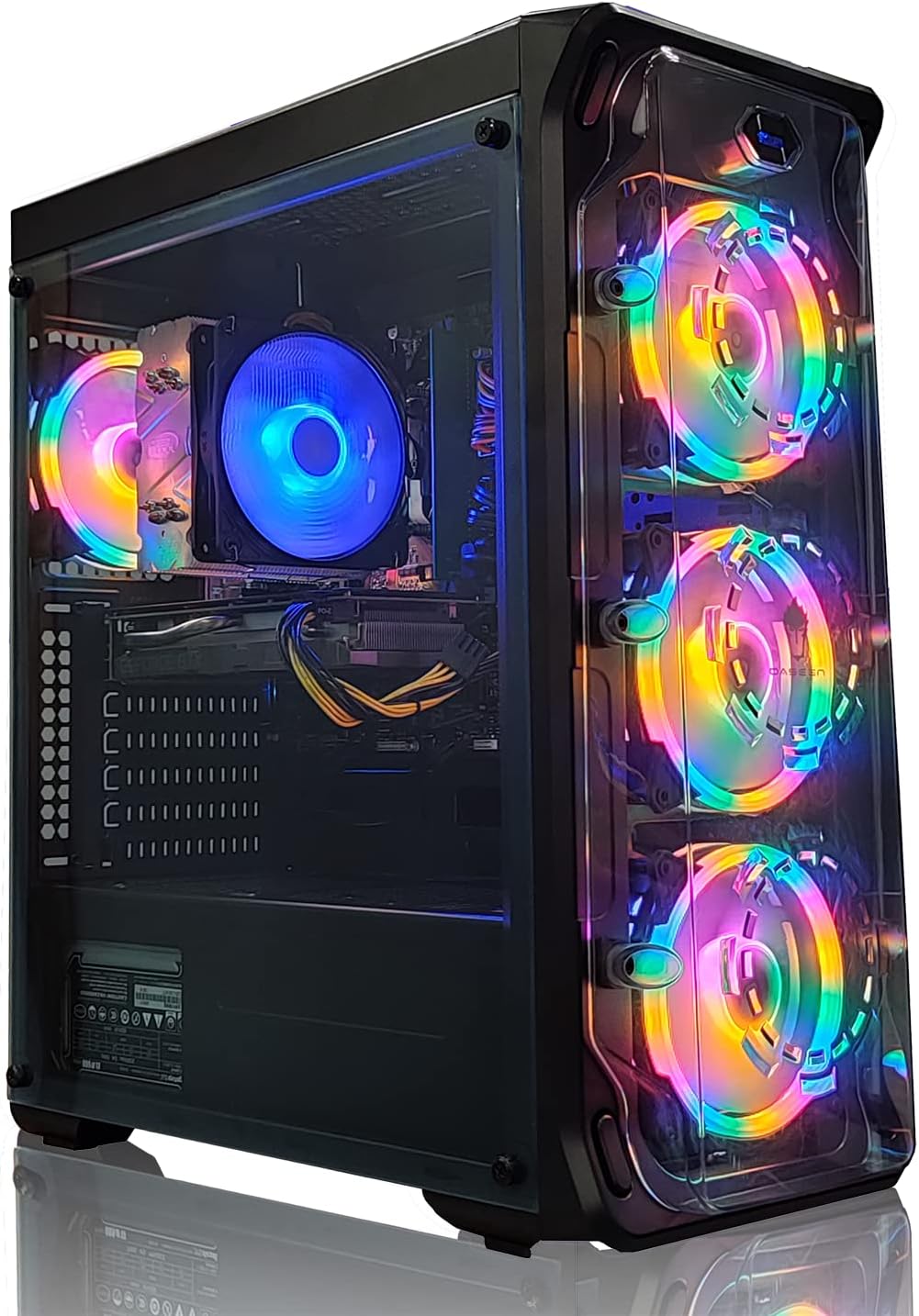 GAMING PC CPU Desktop – Intel Core i7 12700F NVIDIA RTX 3070 16GB, 2TB NVME SSD, 32GB DDR5 5600 RAM RGB, 1000W Gold PSU, 240mm AIO, Wi-Fi, Windows 11 Pro