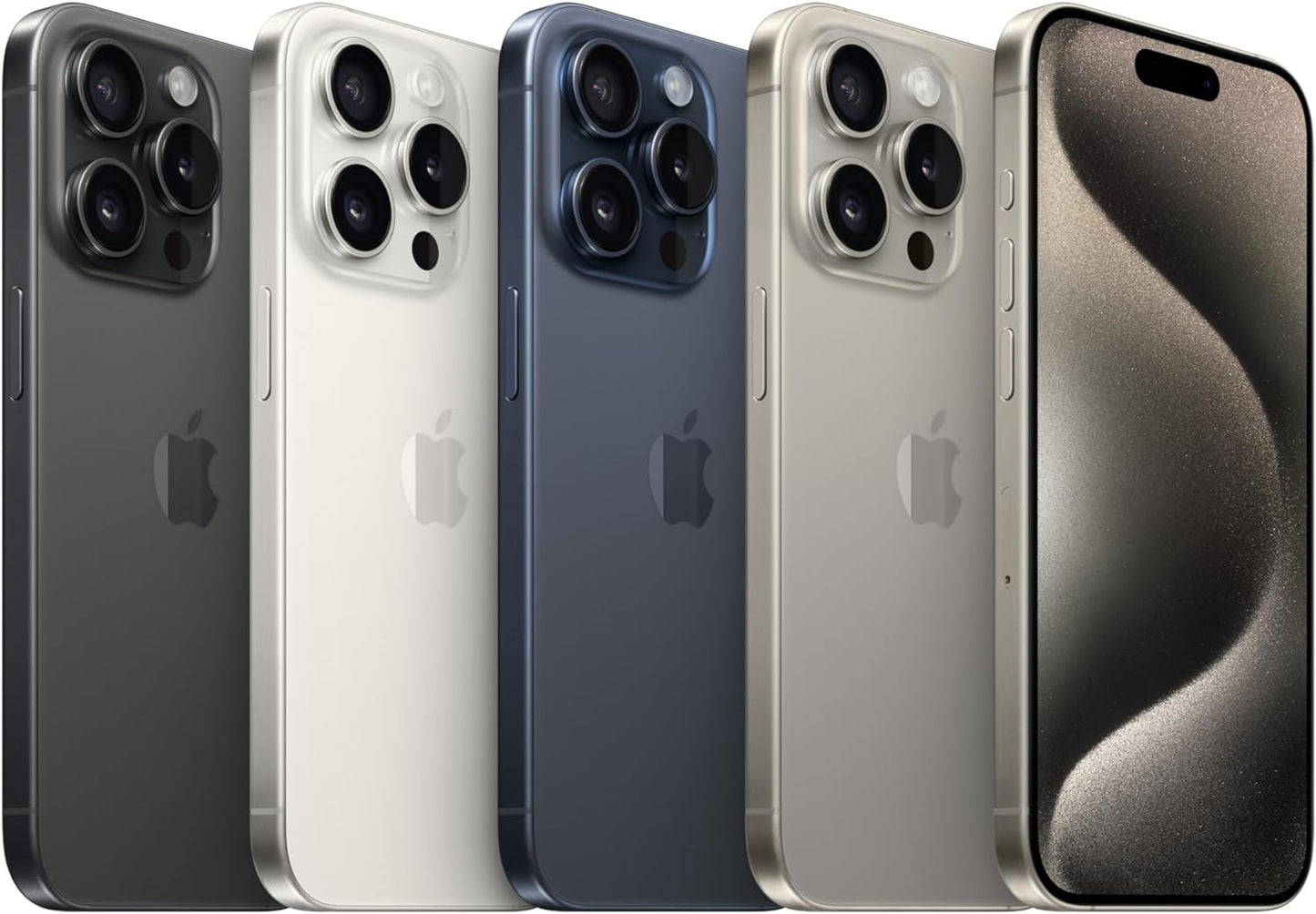 Apple iPhone 15 Pro and Pro Max (256 GB) - All Titanium Colors
