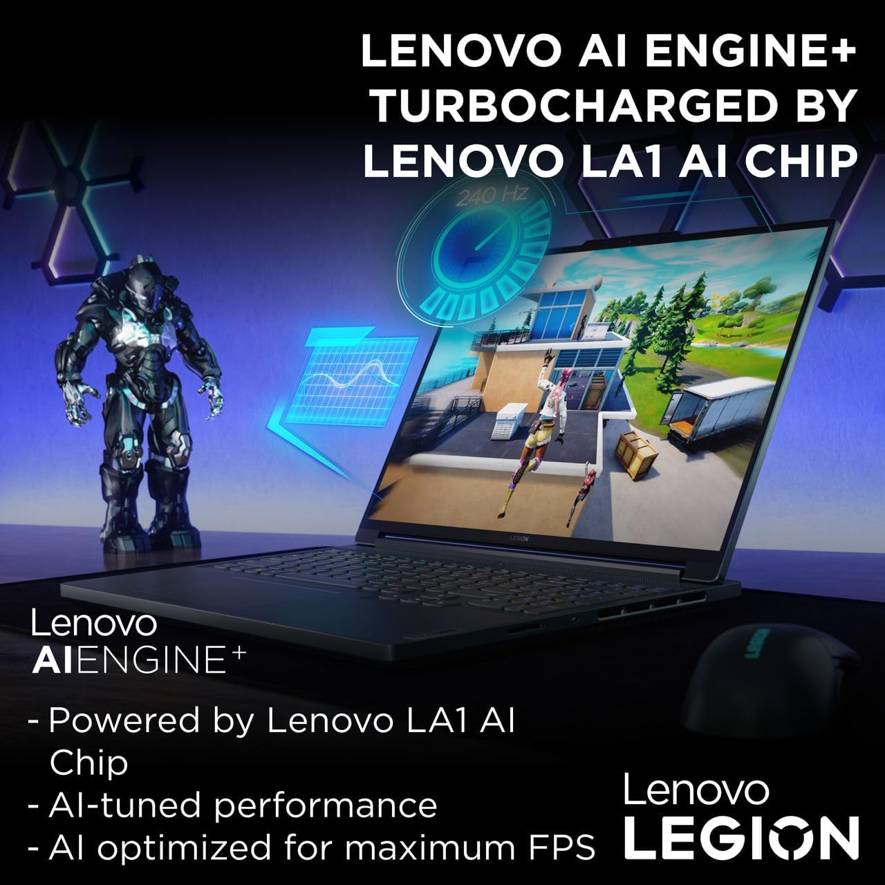 Lenovo Legion Slim 5 16IRH8 AI Gaming Laptop, 16"WQXGA 165Hz Display, Intel Core I7-13700H, 16GB RAM, 512GB SSD, NVIDIA GeForce RTX 4050 6GB GDDR6, Win11 Pro, Eng RGB, Storm Grey