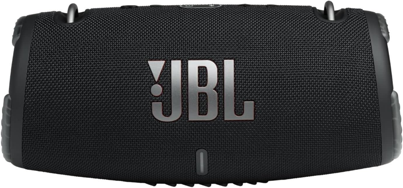 JBL Xtreme 3 Portable Waterproof Speaker With Massive JBL Original Pro Sound, Immersive Deep Bass, 15H Battery, Built-In Charger, Partyboost Enabled, Easy-To-Carry Strap