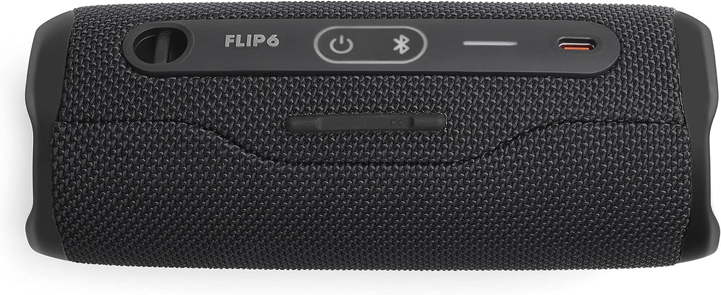 JBL Flip 6 Portable IP67 Waterproof Speaker with Bold JBL Original Pro Sound, 2-Way Speaker, Powerful Sound and Deep Bass, 12 Hours Battery, Safe USB-C Charging