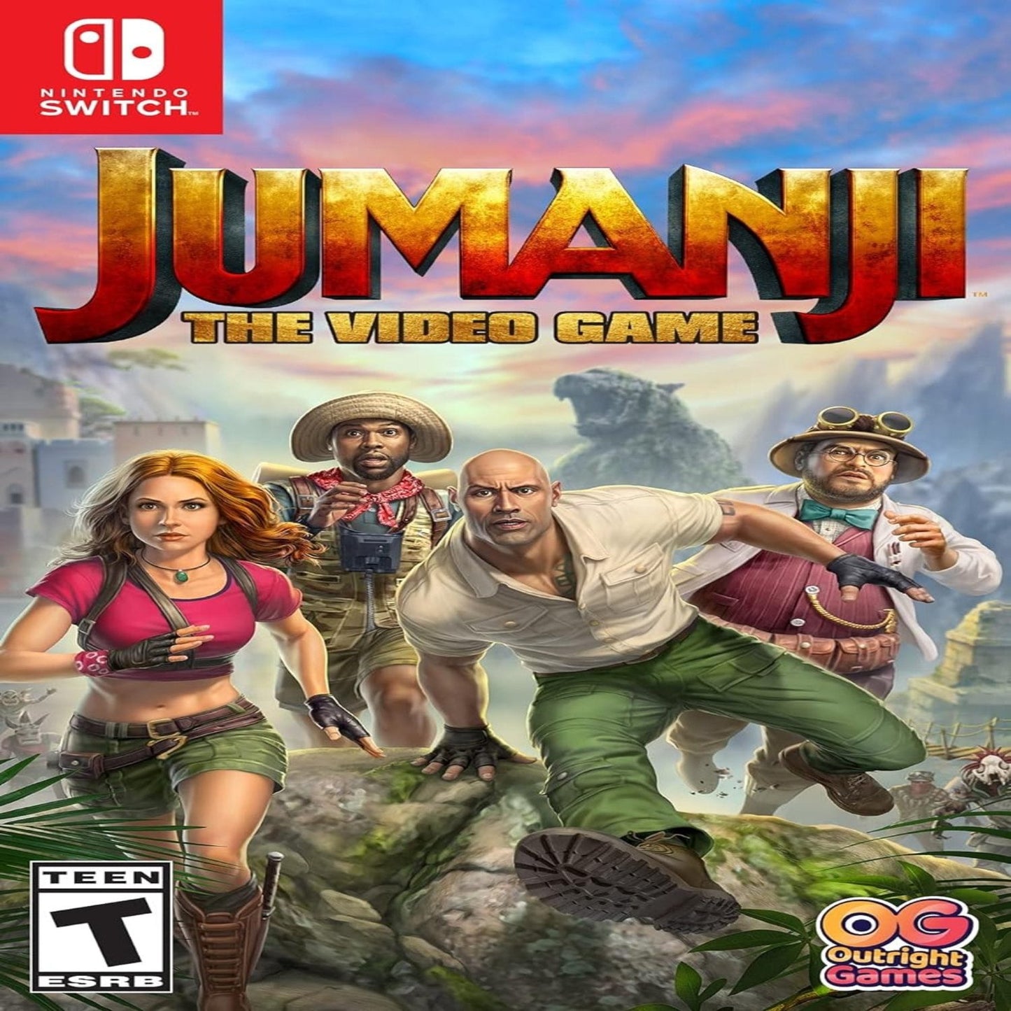 Jumanji: The Video Game for Nintendo, PS4, PS5 and xBox