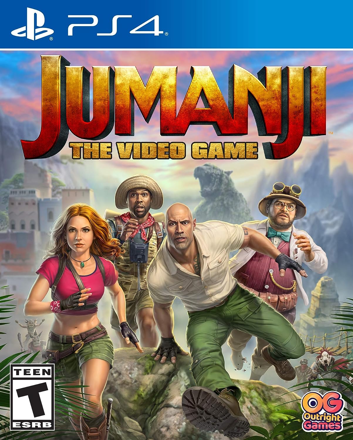 Jumanji: The Video Game for Nintendo, PS4, PS5 and xBox