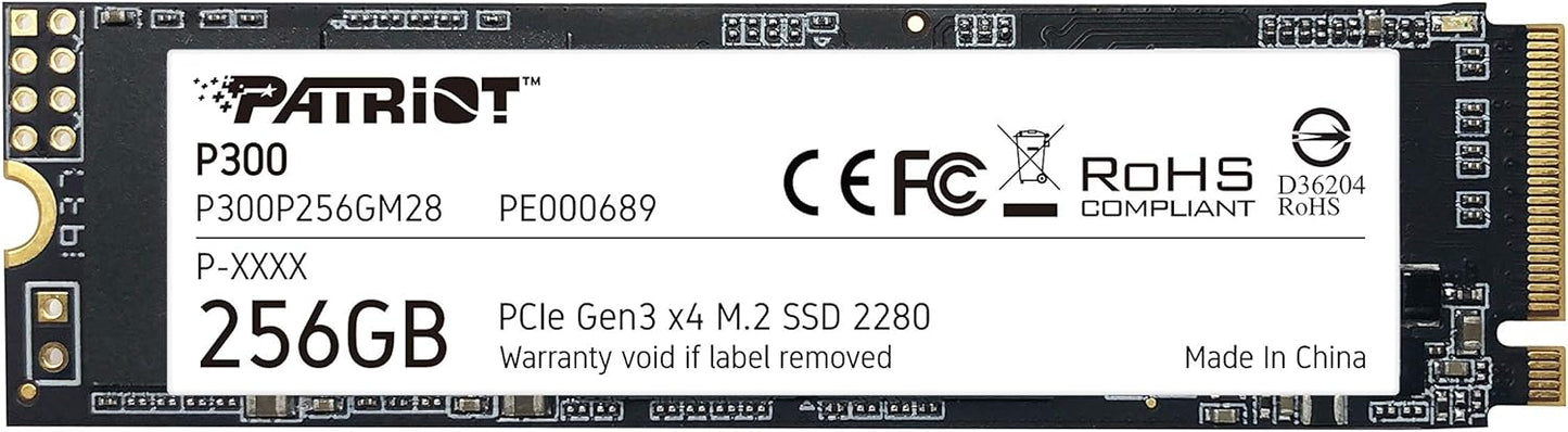 Internal SSD Patriot Memory P300 M.2 PCIe Gen Low Power Consumption SSD 1TB, 512GB, 256GB, and 128GB