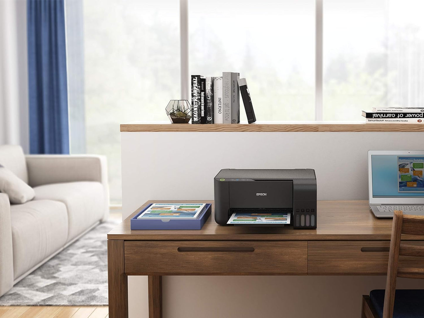 Epson EcoTank L3110 - 3-in-1 Printer with Epson's Integrated Ink Tank System for Cost-Effective, Quality Colour Printing