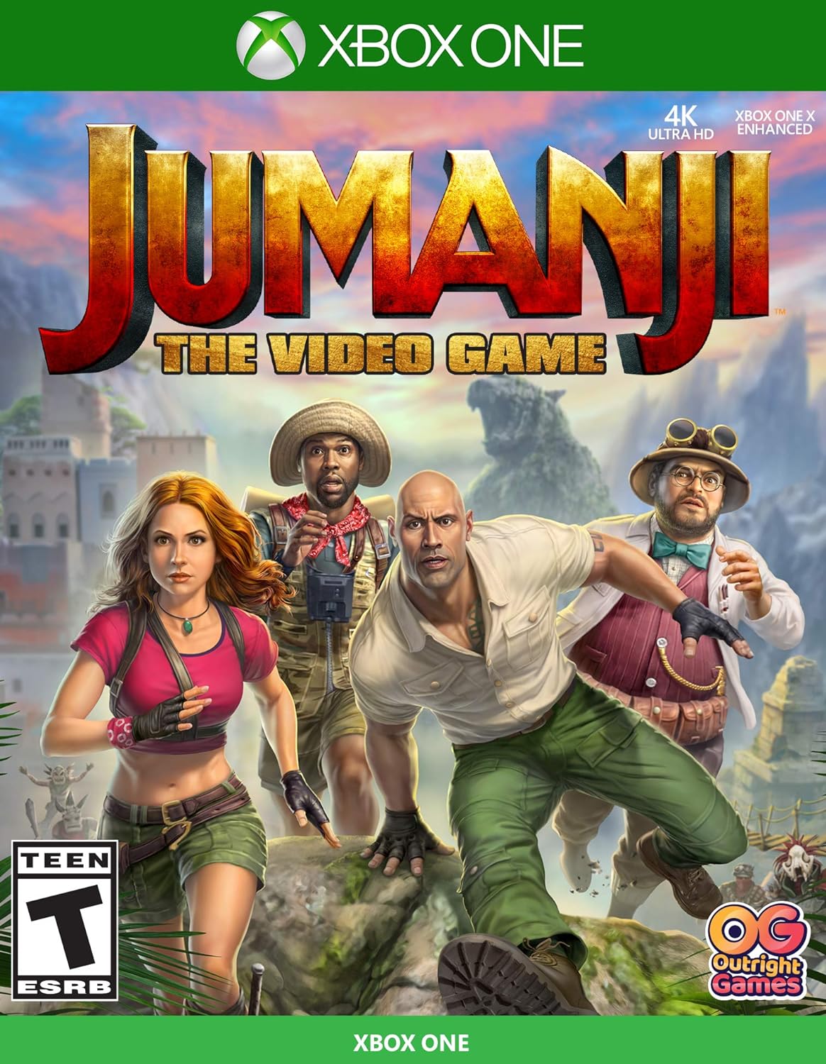 Jumanji: The Video Game for Nintendo, PS4, PS5 and xBox