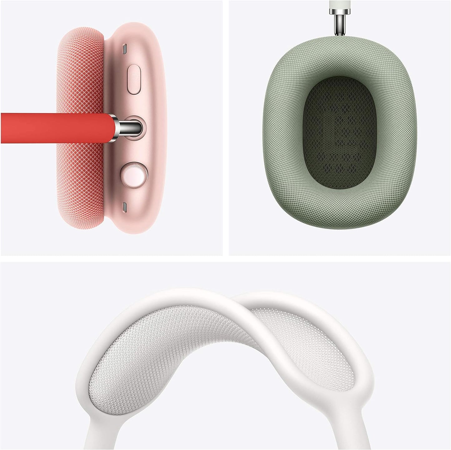 Apple New Apple AirPods Max - Space Gray, Pink, Green, Silver, Sky Blue, Wireless Headphones