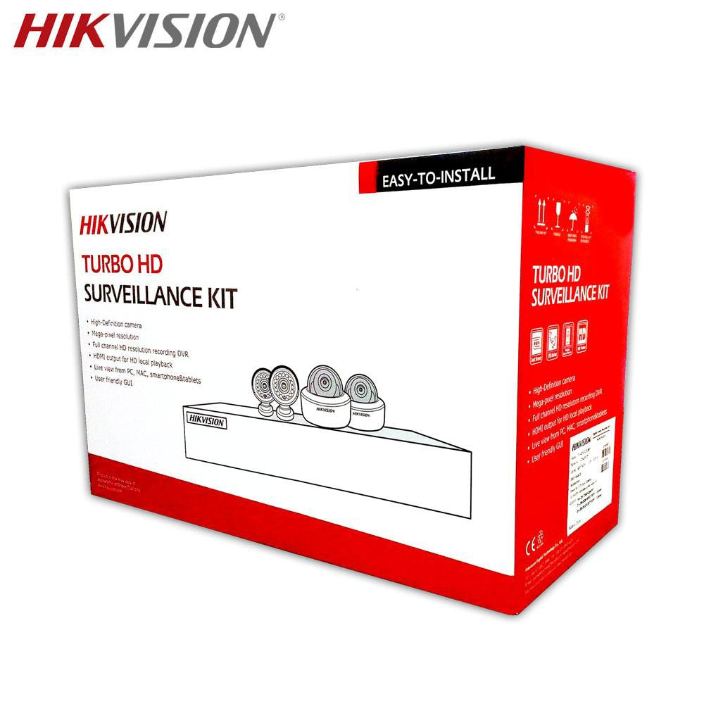 Hikvision CCTV Cameras & 4 & 8-Channel DVR 1080P - Full HD