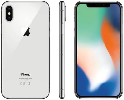 Apple iPhone X -Renewed As New with 1 Year Warranty ( Space Grey and Black)- Used