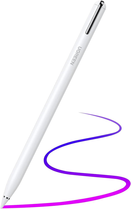 GREEN Stylus Pen for Apple iPad【Tilt Sensitivity】【Strong Magnetic】Palm Rejection, Universal iPad Stylus Pencil 1/2 Generation, iPad Pencil for iPad 2018-2022,iPad, iPad Pro, iPad Air, iPad Mini-White