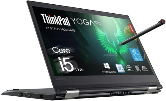 Lenovo ThinkPad X1 Yoga Business 2in1 Laptop intel Core i5 & i7 -8th Generation CPU 16GB RAM 256GB & 512GB Solid State Drive (SSD) 14.1 inch Touchscreen Windows 11 Professional RENEWED