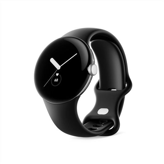 Google Pixel Watch - Black with Obsidian Strap, One Size