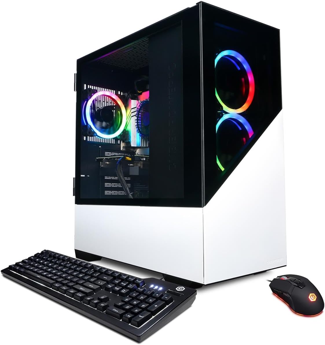 GAMING PC CPU Desktop – Intel Core i7 12700F NVIDIA RTX 3070 16GB, 2TB NVME SSD, 32GB DDR5 5600 RAM RGB, 1000W Gold PSU, 240mm AIO, Wi-Fi, Windows 11 Pro