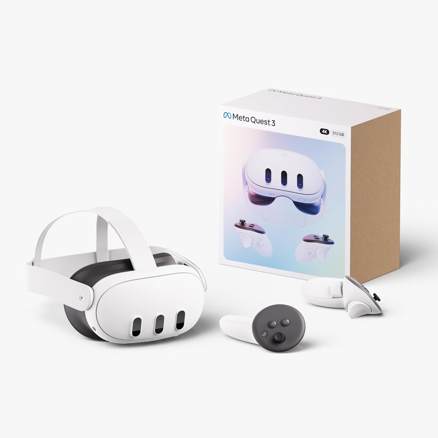Meta Quest 3 Advanced All-In-One VR Headset 512GB White - International Version