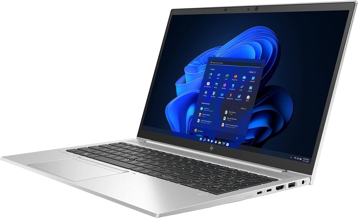 HP EliteBook 850 G8 15.6" FHD Business Laptop, Intel Quad-Core i7-1135G7 (Beat i7-1065G7), 32GB DDR4 RAM, 1TB PCIe SSD, WiFi 6, Bluetooth 5.1, Backlit KB, FR, Windows 11 Pro