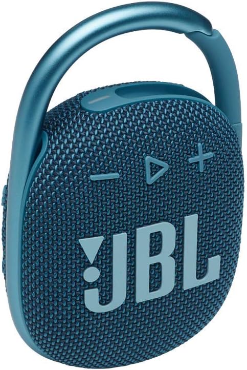 JBL Clip 4 Portable Bluetooth Speaker, JBL Pro Sound, Punchy Bass, Ultra-Portable Design, Integrated Carabiner, Clip Everywhere, IP67 Waterproof + Dustproof, 10H Battery