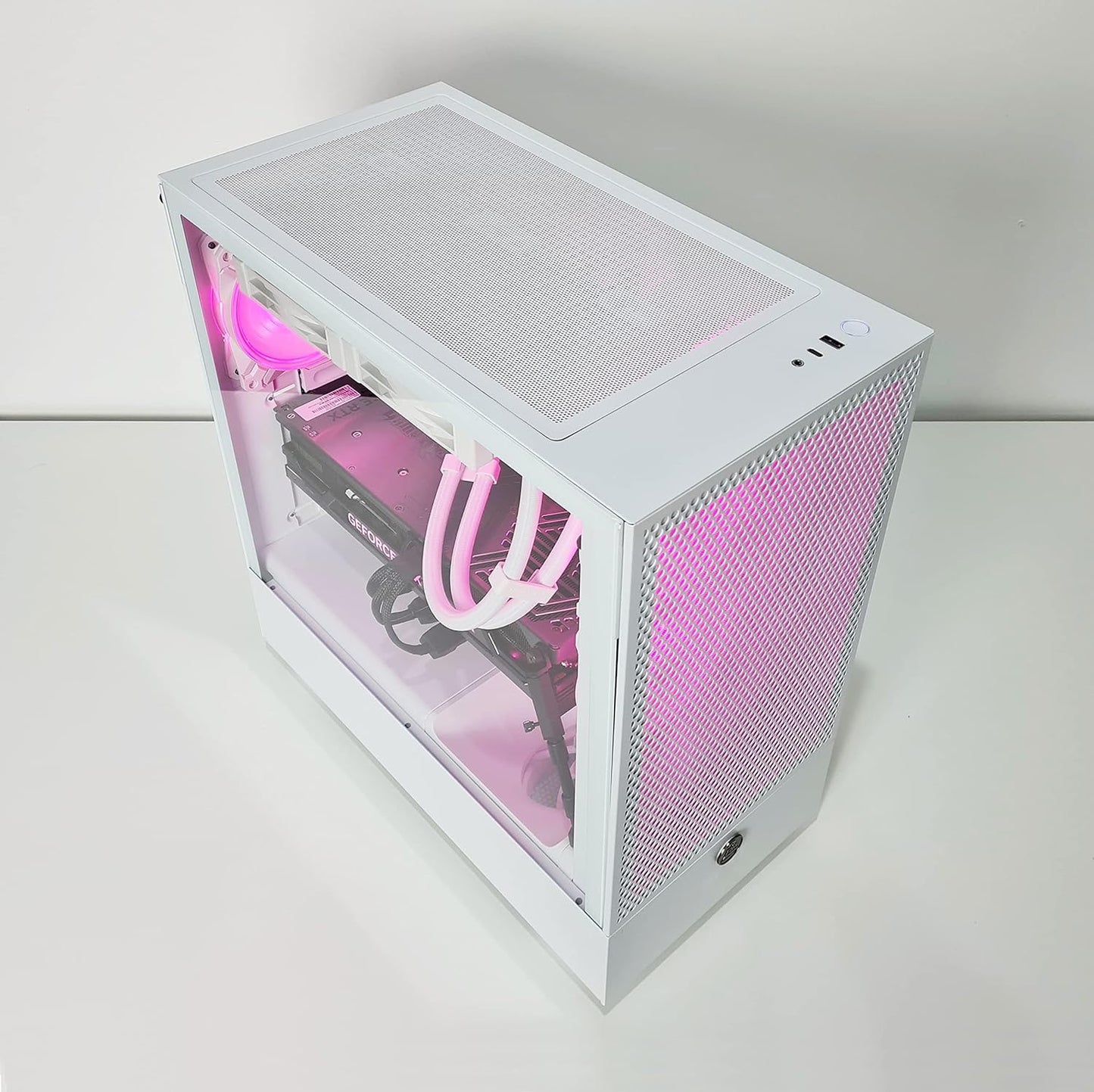 2FR Premium ROG STRIX Intel i9 Gaming PC Desktop with WIFI, i9-13900KF, Nvidia RTX 3090, 64GB DDR4, 2TB NVME M.2 SSD, Windows 11 pro, with N.Z.X.T H5 FLOW
