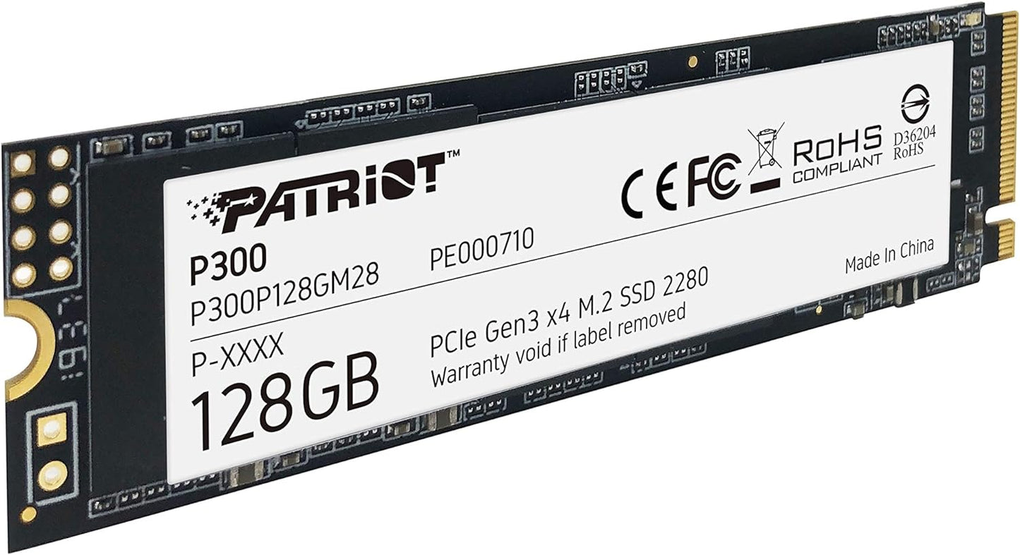Internal SSD Patriot Memory P300 M.2 PCIe Gen Low Power Consumption SSD 1TB, 512GB, 256GB, and 128GB