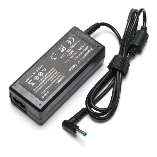 HP Blue Pin ADAPTER 65W 45W Laptop Charger for HP Notebook 15 Charger, Pavilion x360, Envy, Spectre, Elitebook 840 850 845 830 820 G8 G7 G6, ProBook Laptop With Power Supply Cord, HP Blue Tip AC Adapter